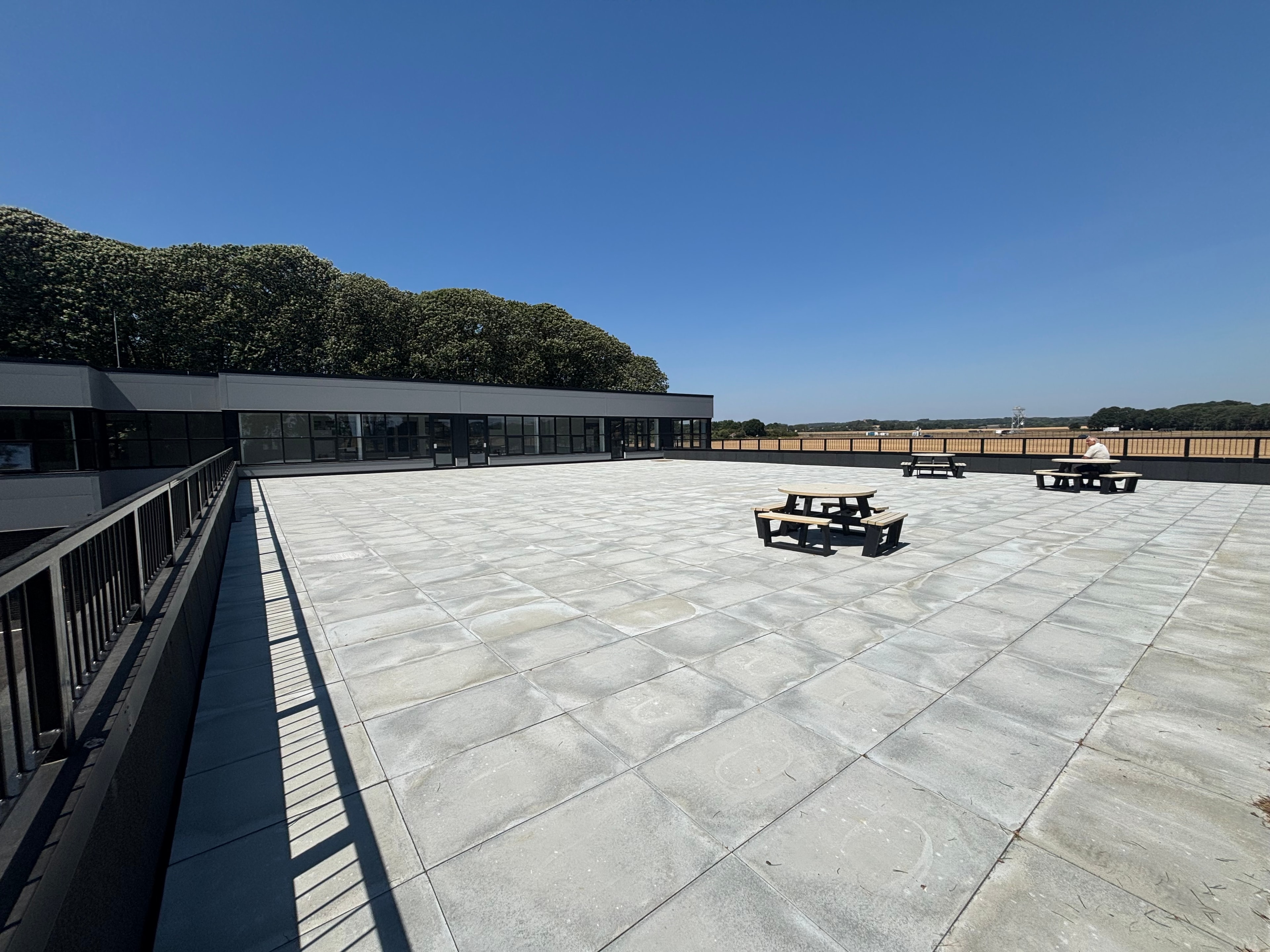 T10 campus rooftop terrace